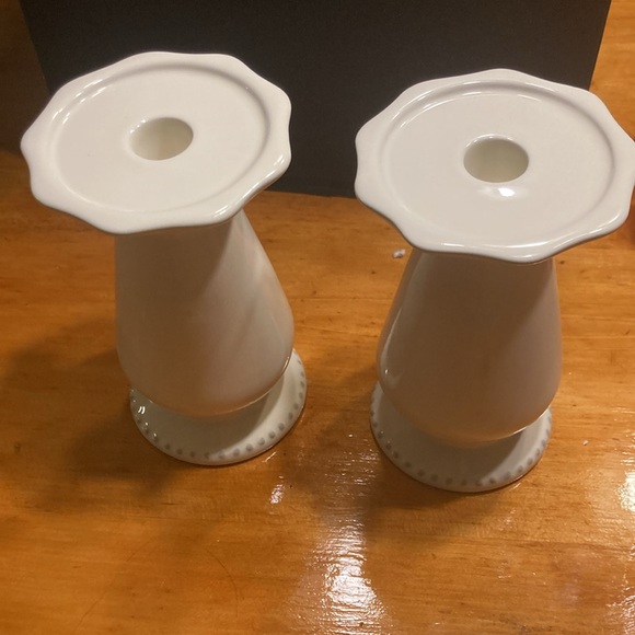 Mary & Martha G&G Candlestick Holders Set of Two - Picture 8 of 8